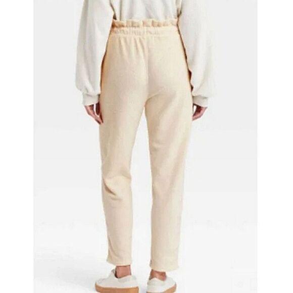 NWT Universal Thread terry textured high waist jogger paper bag style XXL - Picture 4 of 9